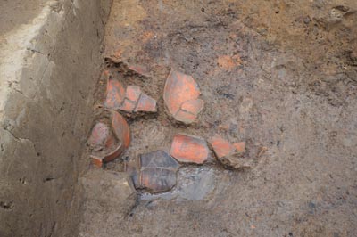 新田103次調査の竪穴住居跡内出土土器