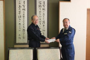 4月5日井上保廣市長来庁