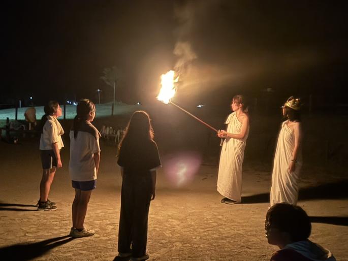 R7サマキャンキャンプファイヤー