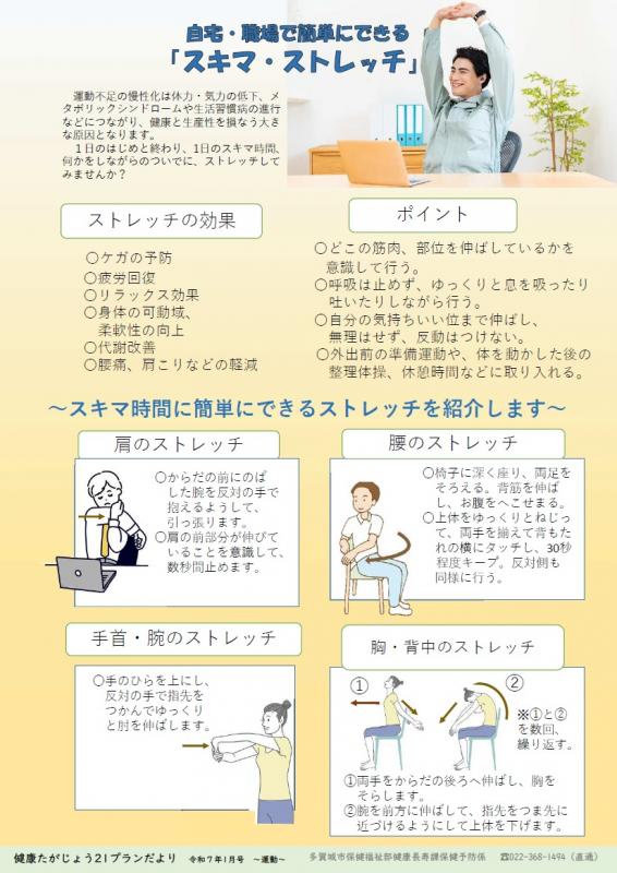 身体を動かすこと