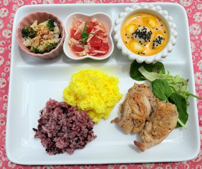 スパイスで塩見控えめに