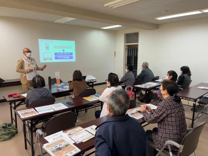 はじめてスマホ会の様子