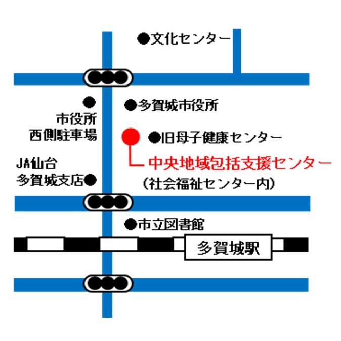 中央包括地図