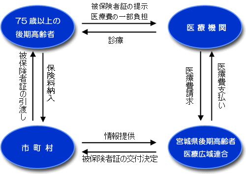 後期高齢者制度の主なしくみ