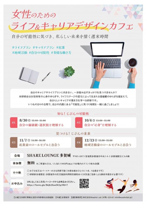 女性のためのライフ&キャリアデザインカフェ1